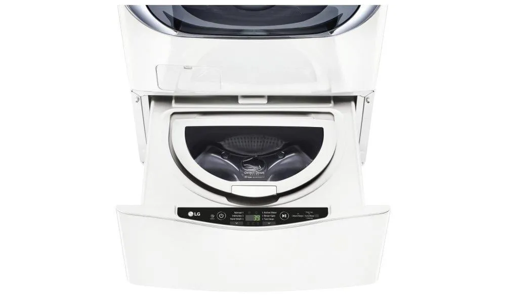 Lg WD100CW 1.0 Cu. Ft. Lg Sidekick&#8482; Pedestal Washer, Lg Twinwash&#8482; Compatible