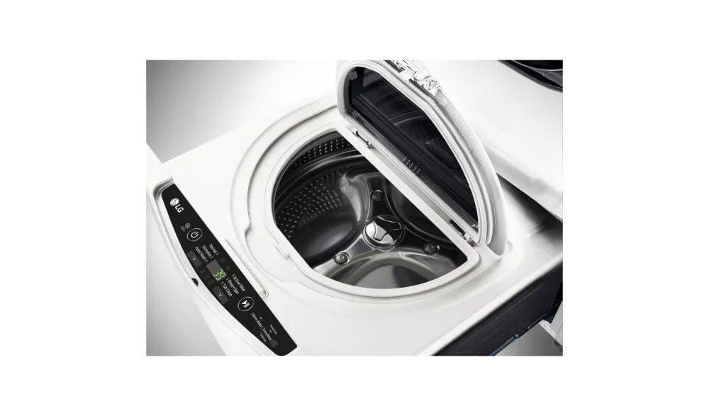 Lg WD100CW 1.0 Cu. Ft. Lg Sidekick&#8482; Pedestal Washer, Lg Twinwash&#8482; Compatible