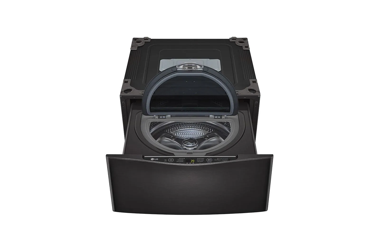 Lg WD200CB 1.0 Cu. Ft. Lg Sidekick&#8482; Pedestal Washer, Lg Twinwash&#8482; Compatible