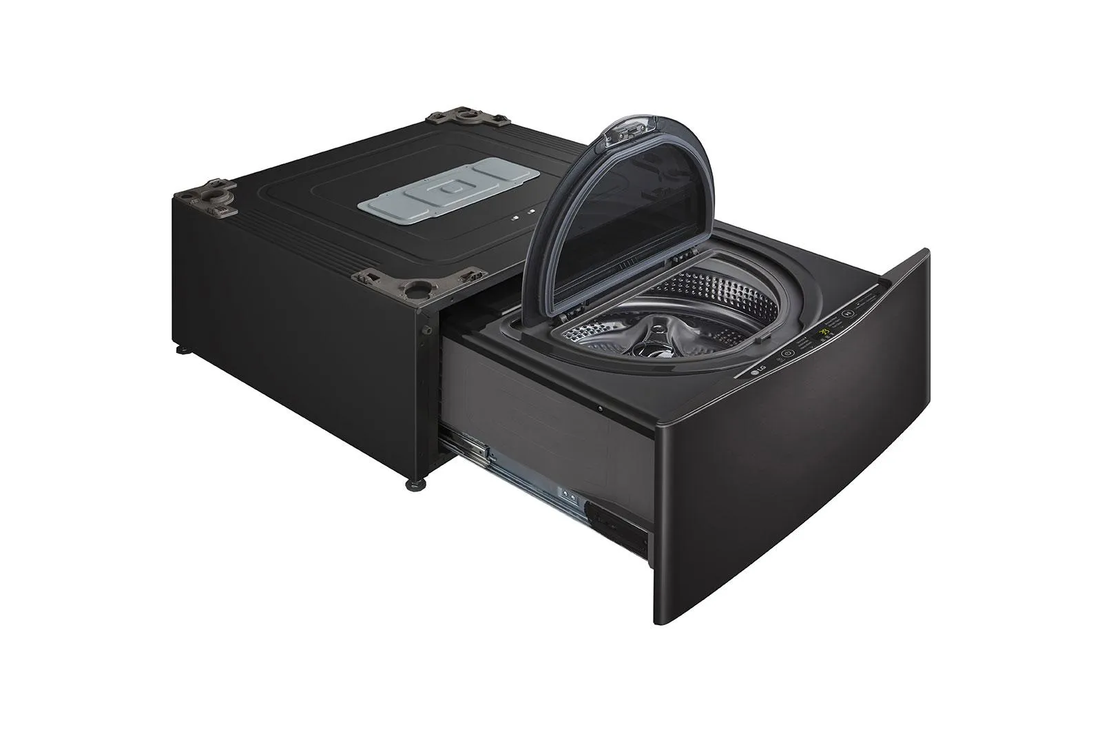 Lg WD200CB 1.0 Cu. Ft. Lg Sidekick&#8482; Pedestal Washer, Lg Twinwash&#8482; Compatible