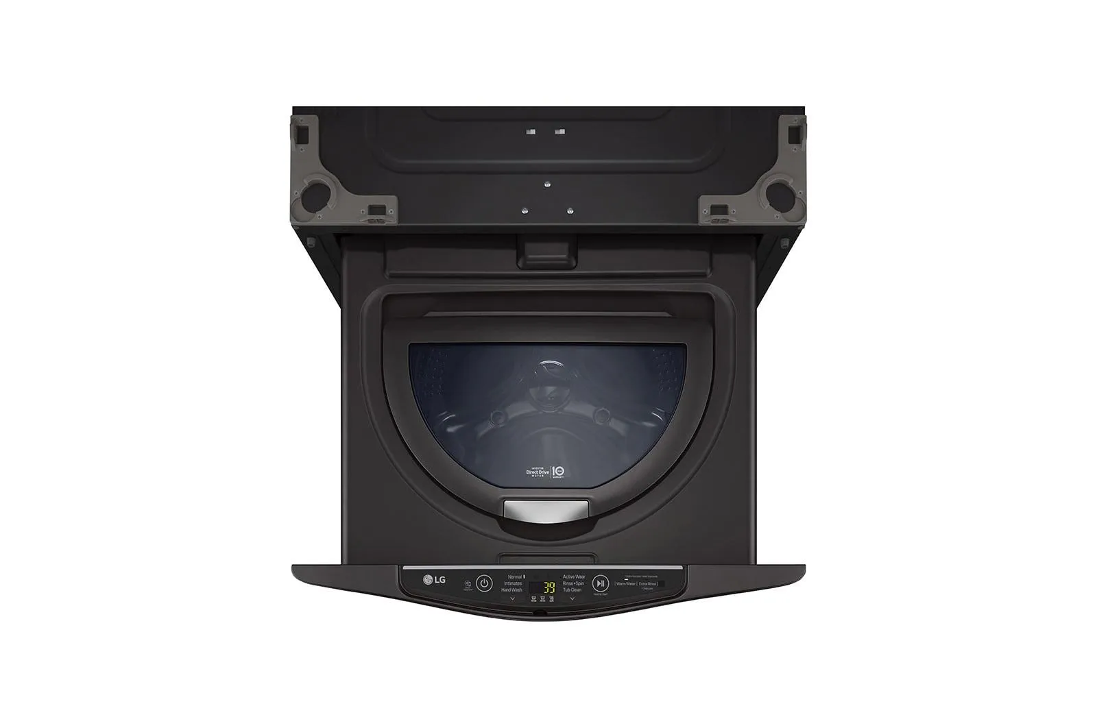 Lg WD200CB 1.0 Cu. Ft. Lg Sidekick&#8482; Pedestal Washer, Lg Twinwash&#8482; Compatible