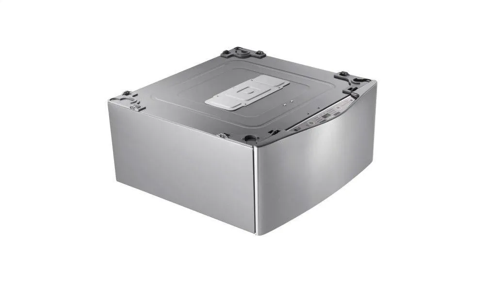 Lg WD200CV 1.0 Cu. Ft. Lg Sidekick&#8482; Pedestal Washer, Lg Twinwash&#8482; Compatible