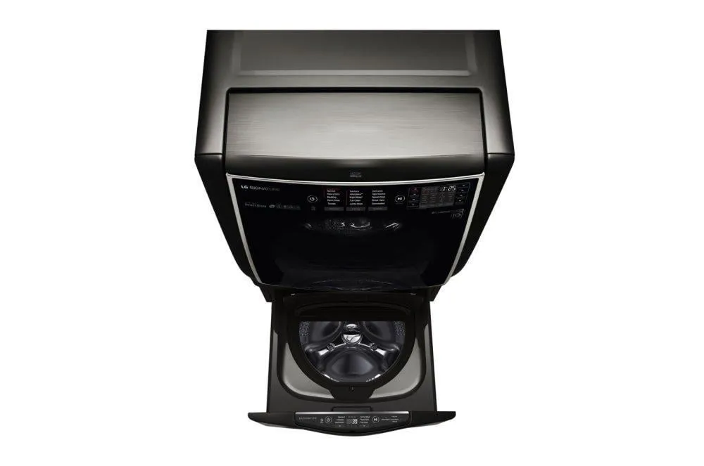 Lg WD205CK Lg Signature 1.0 Cu. Ft. Lg Sidekick&#8482; Pedestal Washer, Lg Twinwash&#8482; Compatible