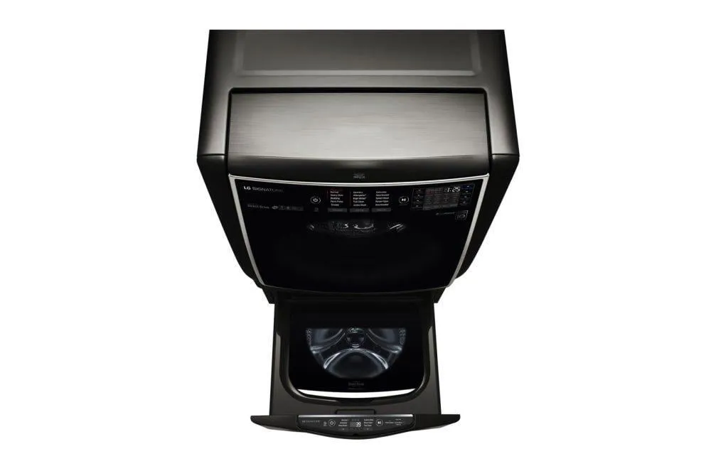 Lg WD205CK Lg Signature 1.0 Cu. Ft. Lg Sidekick&#8482; Pedestal Washer, Lg Twinwash&#8482; Compatible