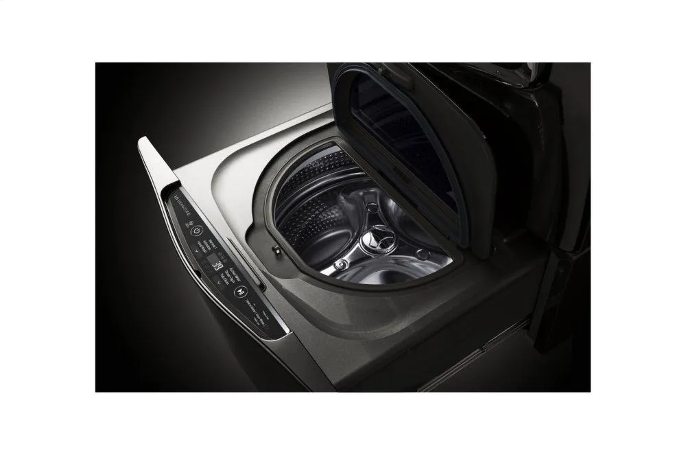 Lg WD205CK Lg Signature 1.0 Cu. Ft. Lg Sidekick&#8482; Pedestal Washer, Lg Twinwash&#8482; Compatible