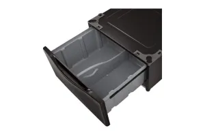 Lg WDP4B Laundry Pedestal - Black Steel