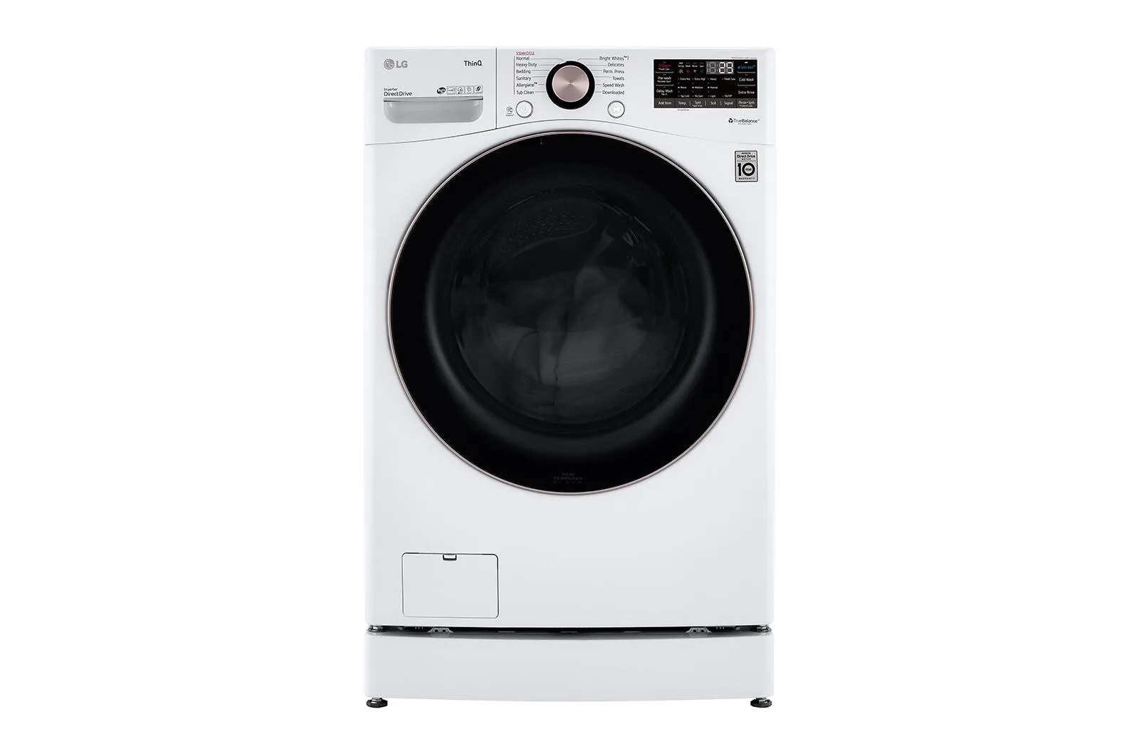 Lg WDPS1W Ada Compliant Laundry Pedestal Riser - White