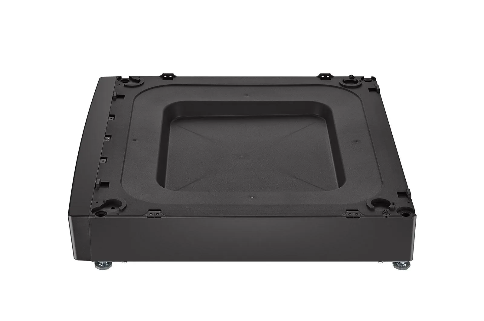 Lg WDPS2B Ada Compliant Laundry Pedestal Riser - Black Steel