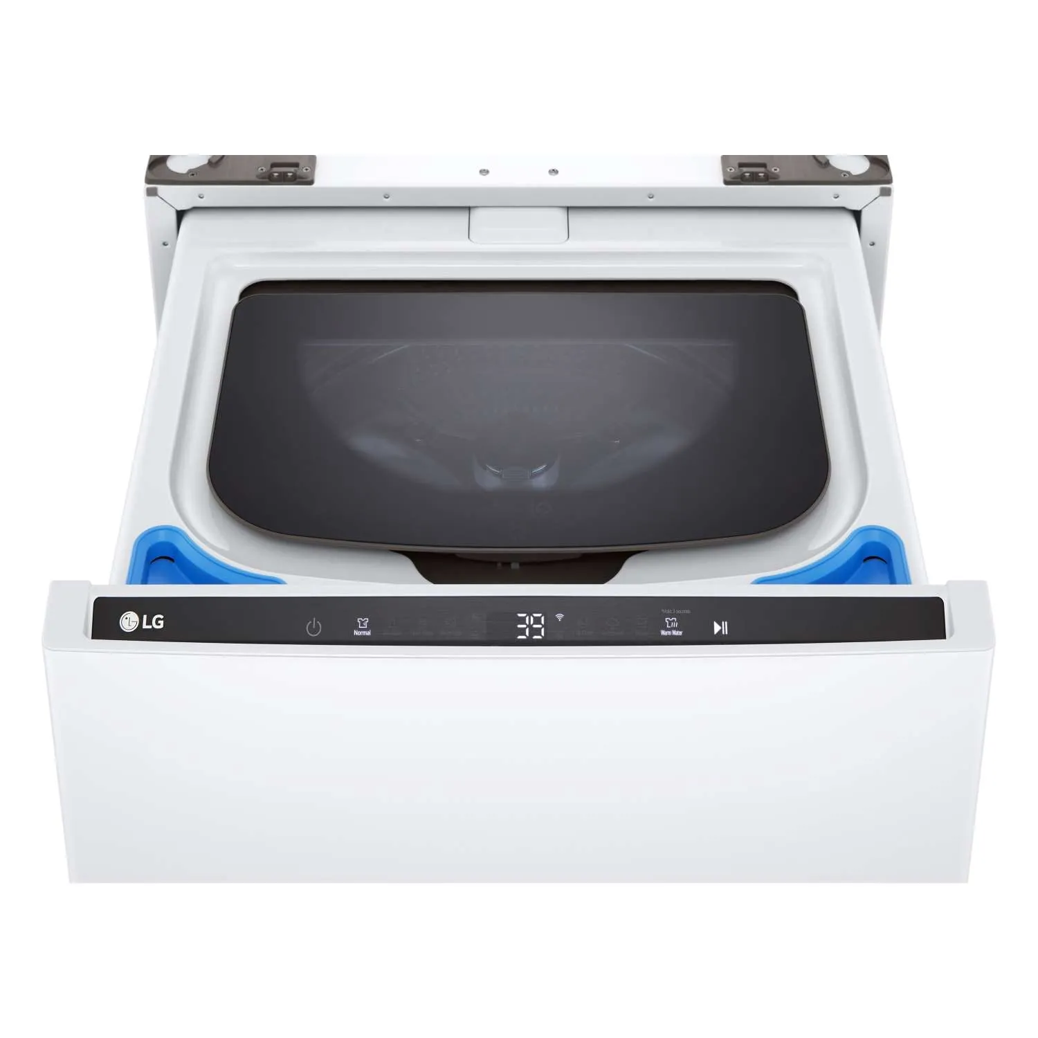 LG White 27'' LG SideKick Pedestal Washer (1 Cu. Ft) - WD300CW