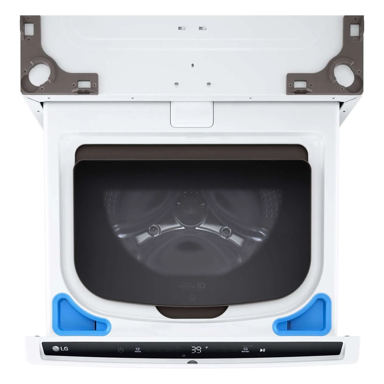 LG White 27'' LG SideKick Pedestal Washer (1 Cu. Ft) - WD300CW