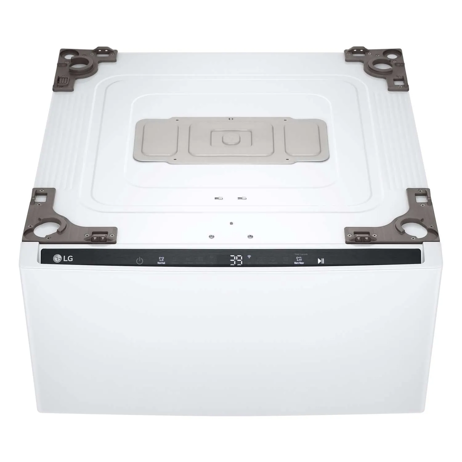 LG White 27'' LG SideKick Pedestal Washer (1 Cu. Ft) - WD300CW
