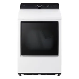 LG White Electric Dryer with EasyLoad Door (7.3 cu.ft) - DLE8400WE