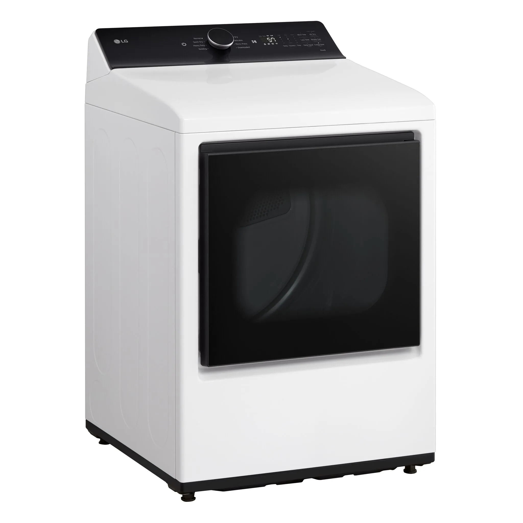 LG White Electric Dryer with EasyLoad Door (7.3 cu.ft) - DLE8400WE