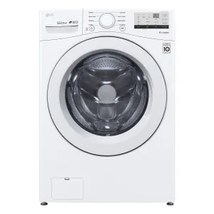 LG White Front Load Washer with 6Motion Technology (5.2 Cu.Ft) - WM3400CW