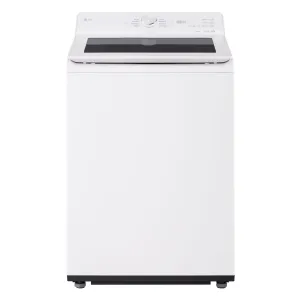 LG White Mega Capacity Smart Top Load Washer with 4-Way Agitator (5.6 Cu. Ft) - WT8205CW