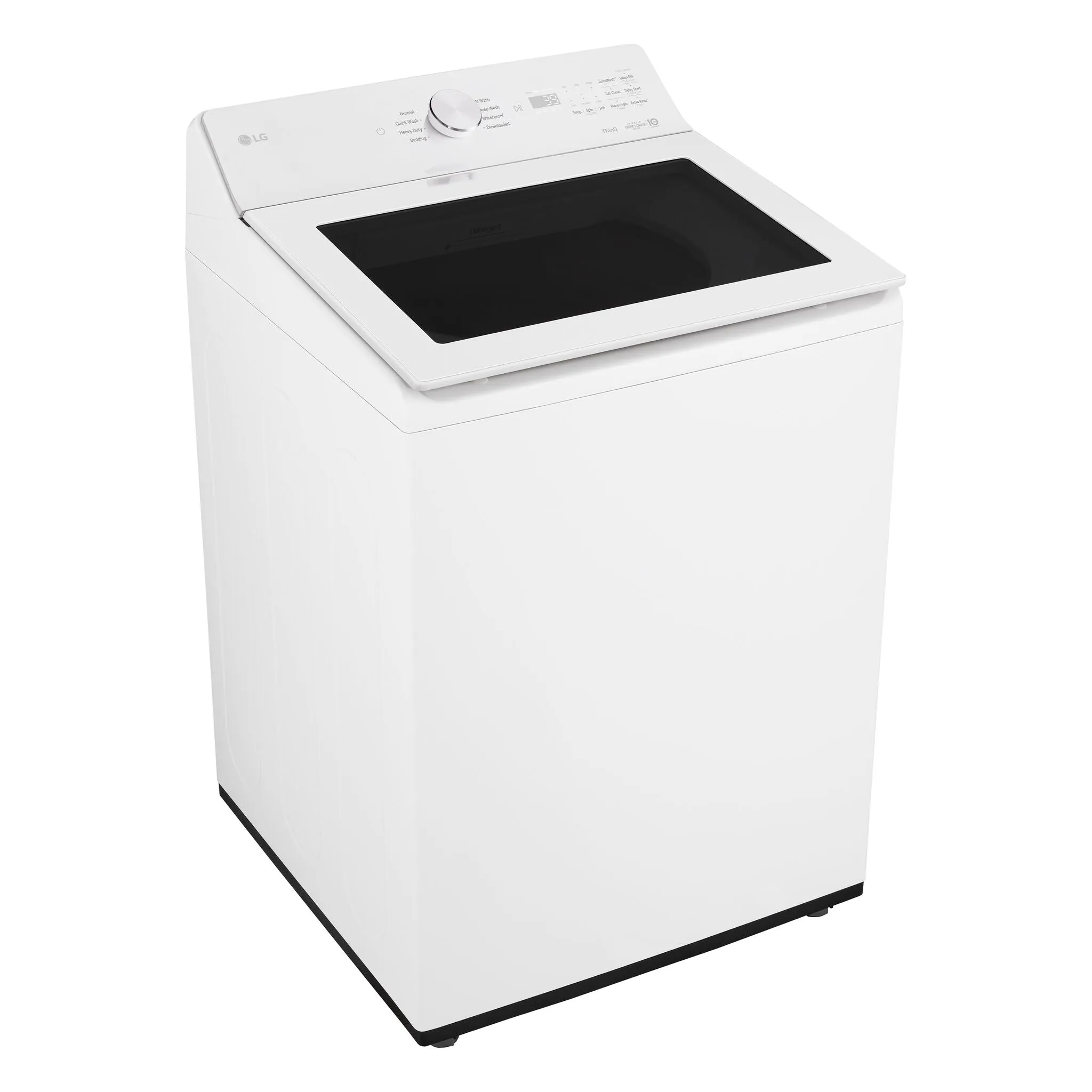 LG White Mega Capacity Smart Top Load Washer with 4-Way Agitator (5.6 Cu. Ft) - WT8205CW