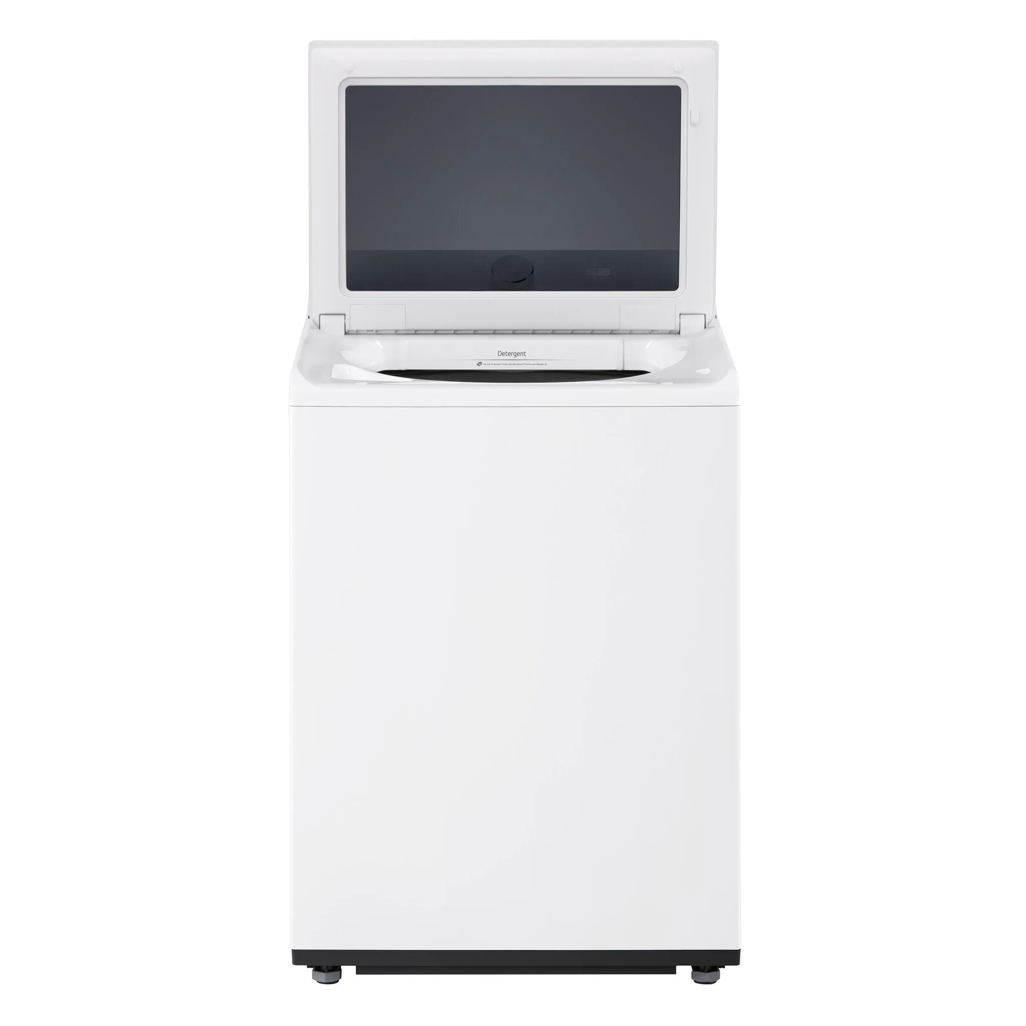 LG White Mega Capacity Smart Top Load Washer with 4-Way Agitator (5.6 Cu. Ft) - WT8205CW