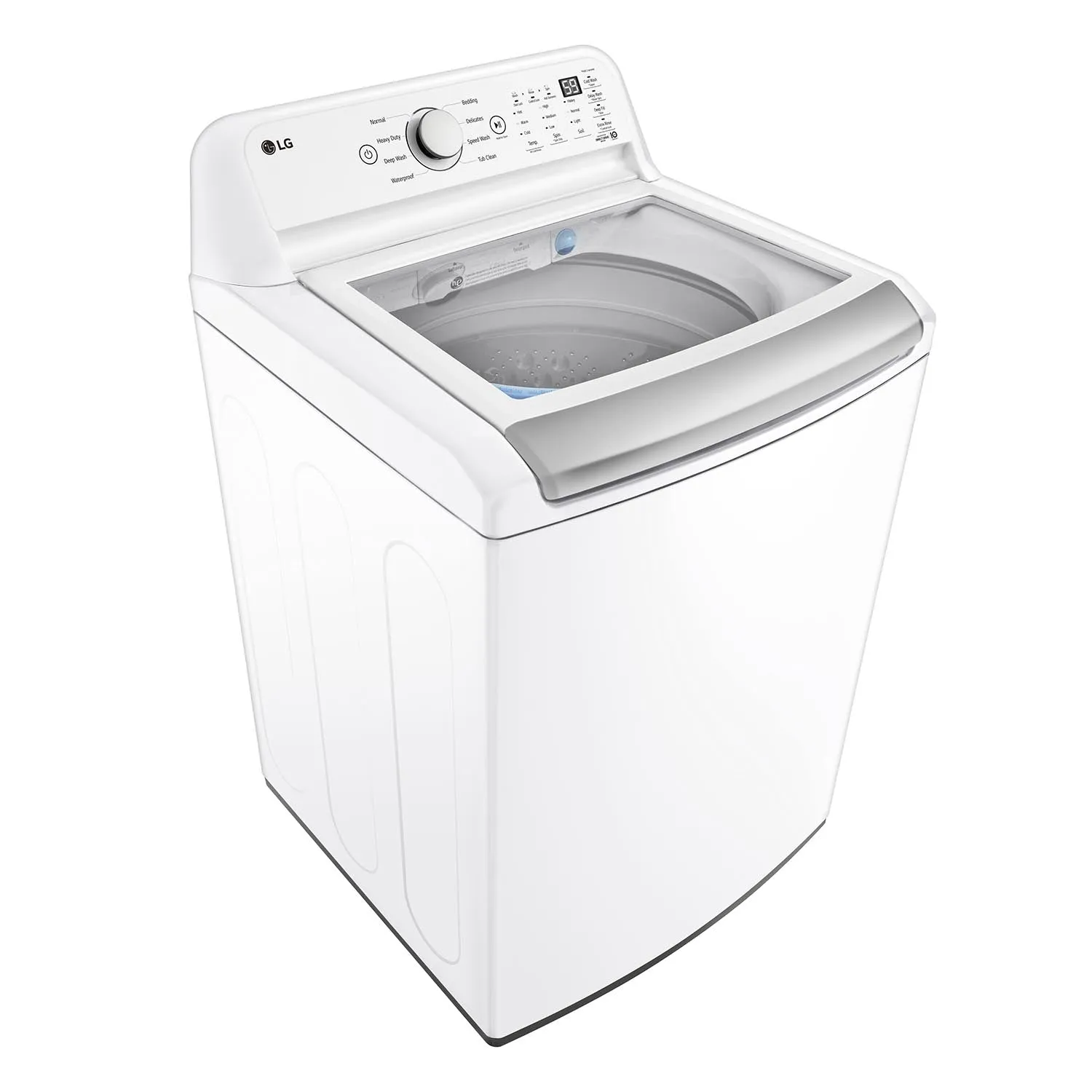 LG White Top Load Agitator Washer with 6Motion Technology (5.6 Cu. Ft) - WT7155CW
