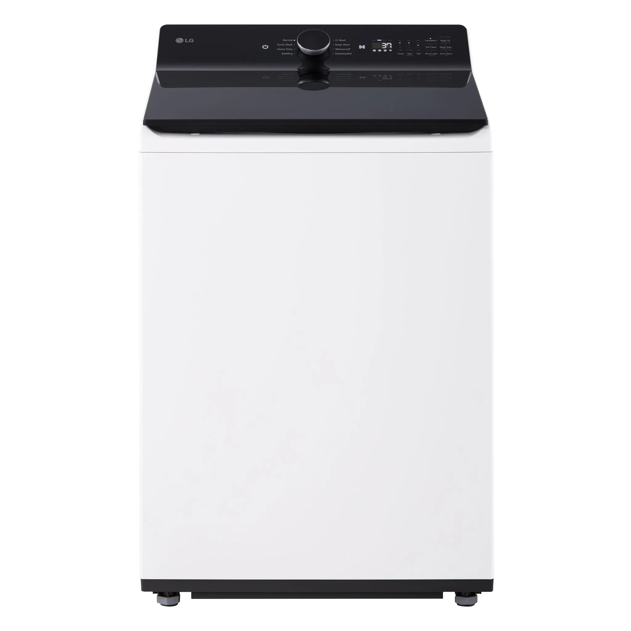 LG White Top Load Washer with 4-Way Agitator (6.1 cu. ft.) - WT8405CW