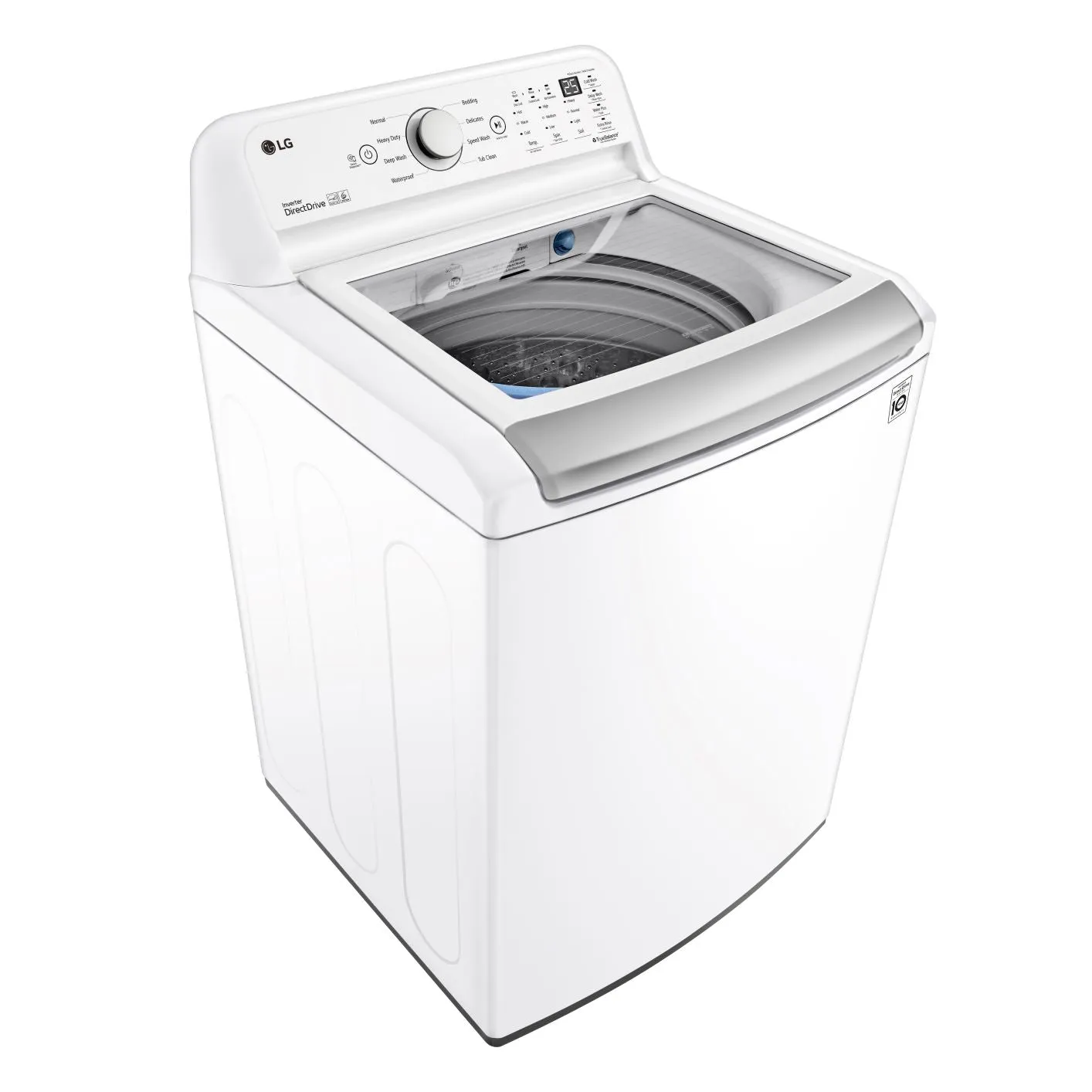LG White Top Load Washer with 6Motion Technology (5.8 Cu. Ft.) - WT7150CW