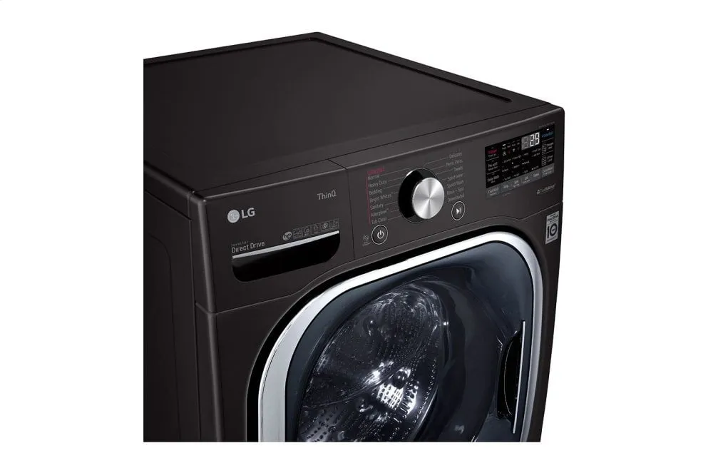 Lg WM4500HBA 5.0 Cu. Ft. Mega Capacity Smart Wi-Fi Enabled Front Load Washer With Turbowash&#8482; 360(Degree) And Built-In Intelligence
