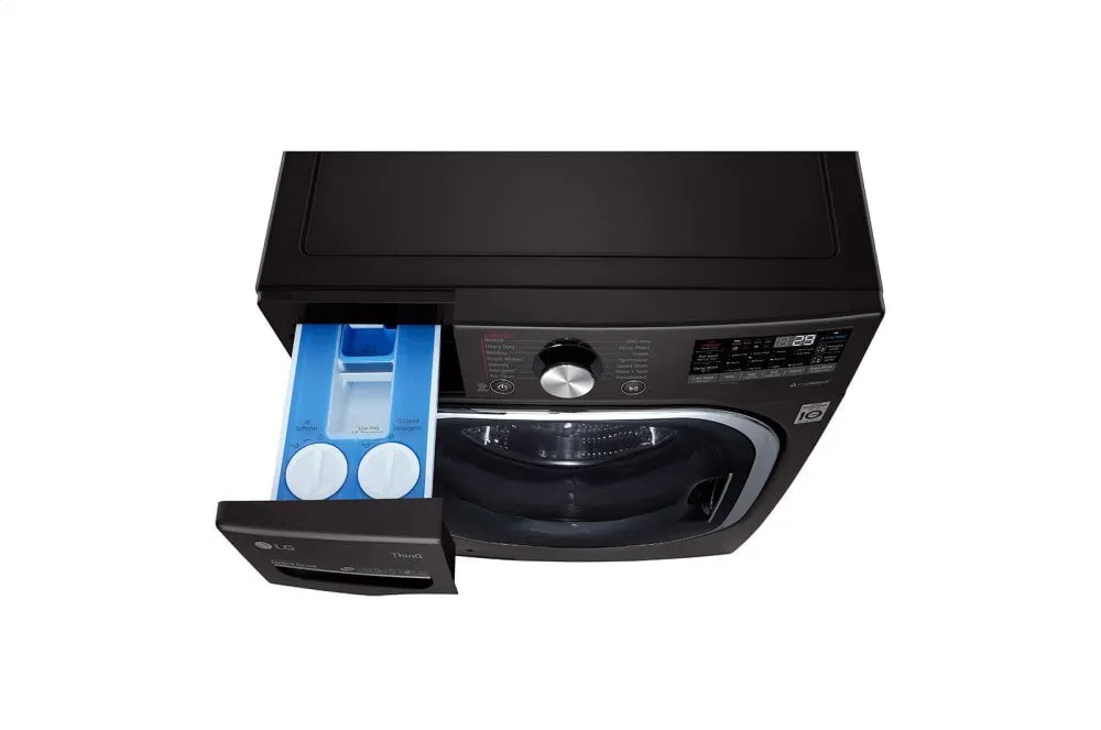 Lg WM4500HBA 5.0 Cu. Ft. Mega Capacity Smart Wi-Fi Enabled Front Load Washer With Turbowash&#8482; 360(Degree) And Built-In Intelligence