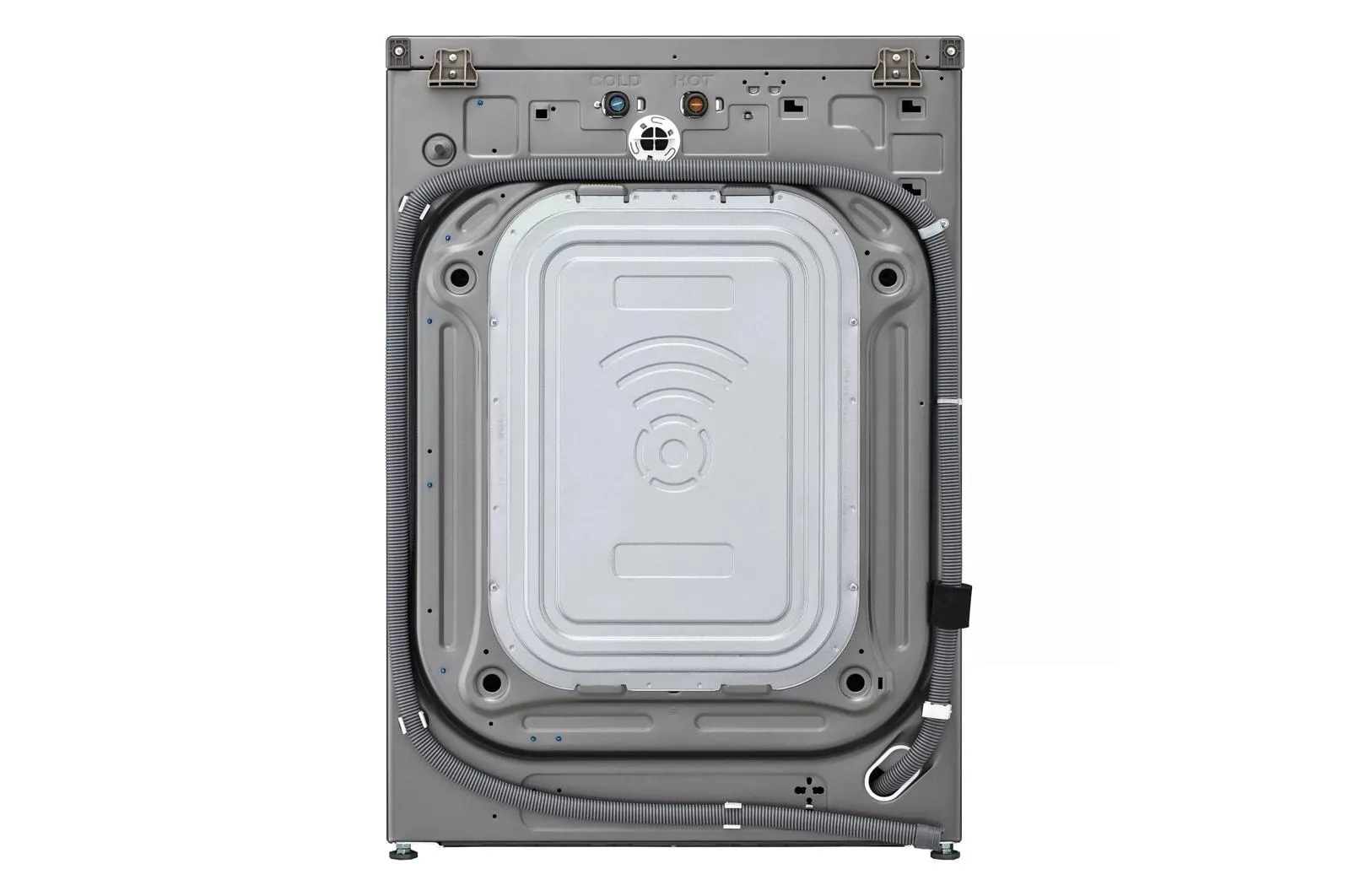 Lg WM5700HVA 4.5 Cu.Ft. Smart Front Load Washer With Turbowash 360(Degree), Built-In Intelligence And Ezdispense
