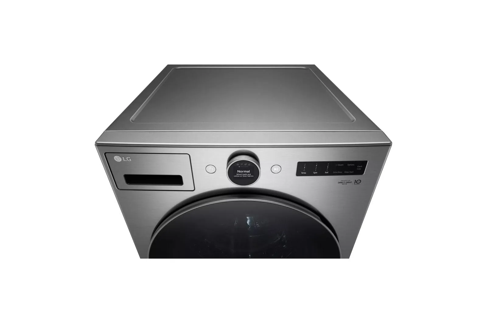 Lg WM5700HVA 4.5 Cu.Ft. Smart Front Load Washer With Turbowash 360(Degree), Built-In Intelligence And Ezdispense