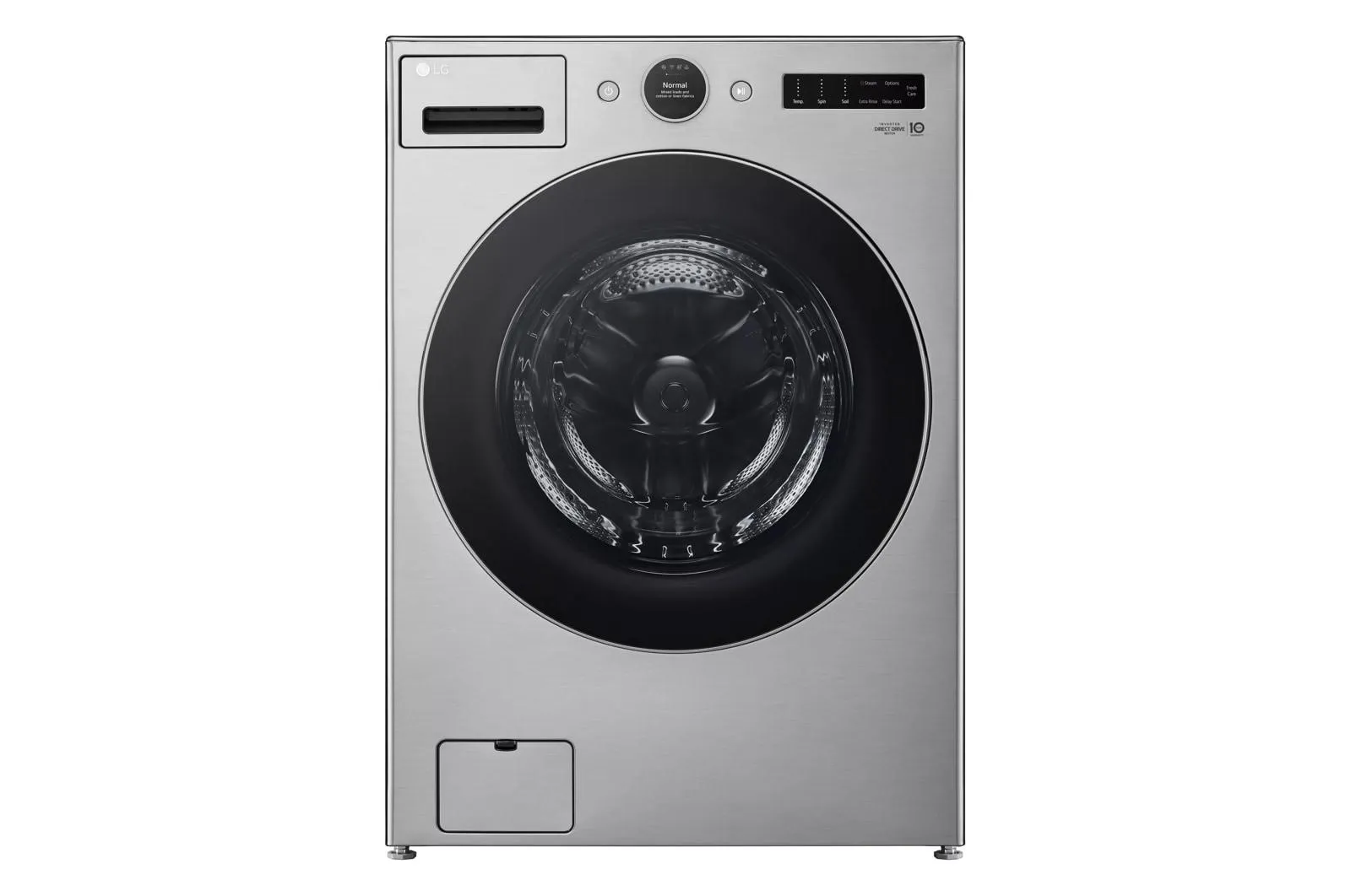 Lg WM5700HVA 4.5 Cu.Ft. Smart Front Load Washer With Turbowash 360(Degree), Built-In Intelligence And Ezdispense