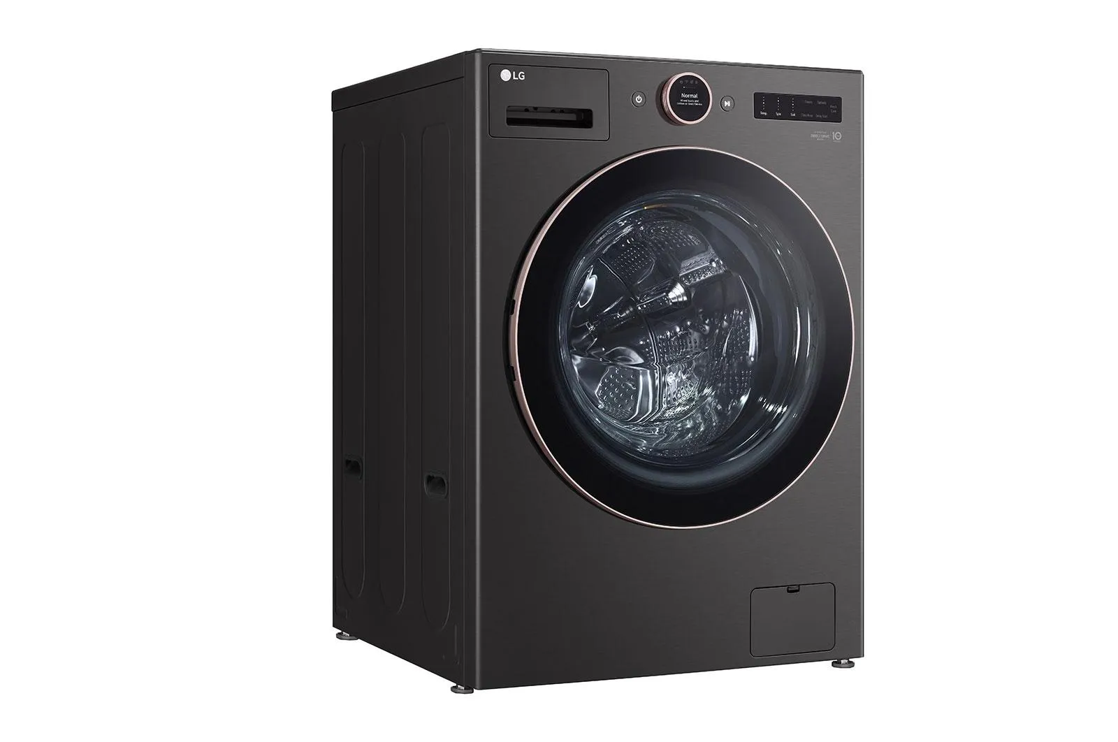 Lg WM6500HBA 5.0 Cu. Ft. Mega Capacity Smart Front Load Energy Star Washer With Turbowash 360(Degree) And Ai Dd Built-In Intelligence