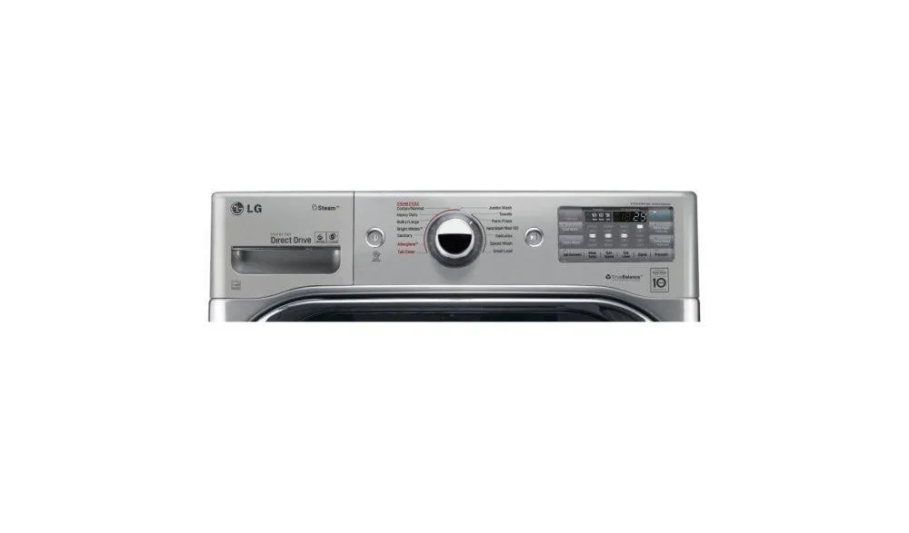 Lg WM8100HVA 5.2 Cu. Ft. Mega Capacity Turbowash Washer With Steam Technology