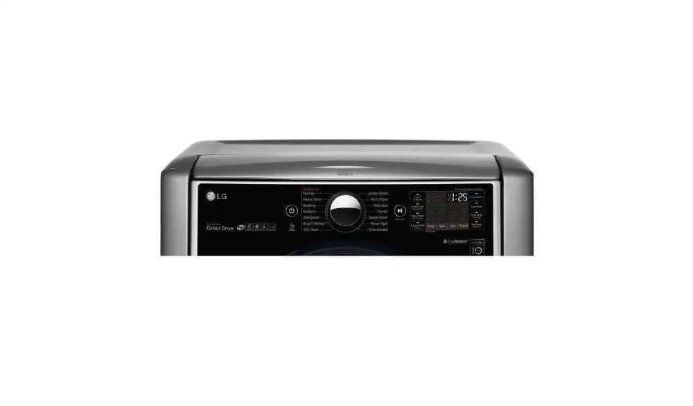 Lg WM9000HVA 5.2 Cu. Ft. Large Smart Wi-Fi Enabled Front Load Washer Turbowash