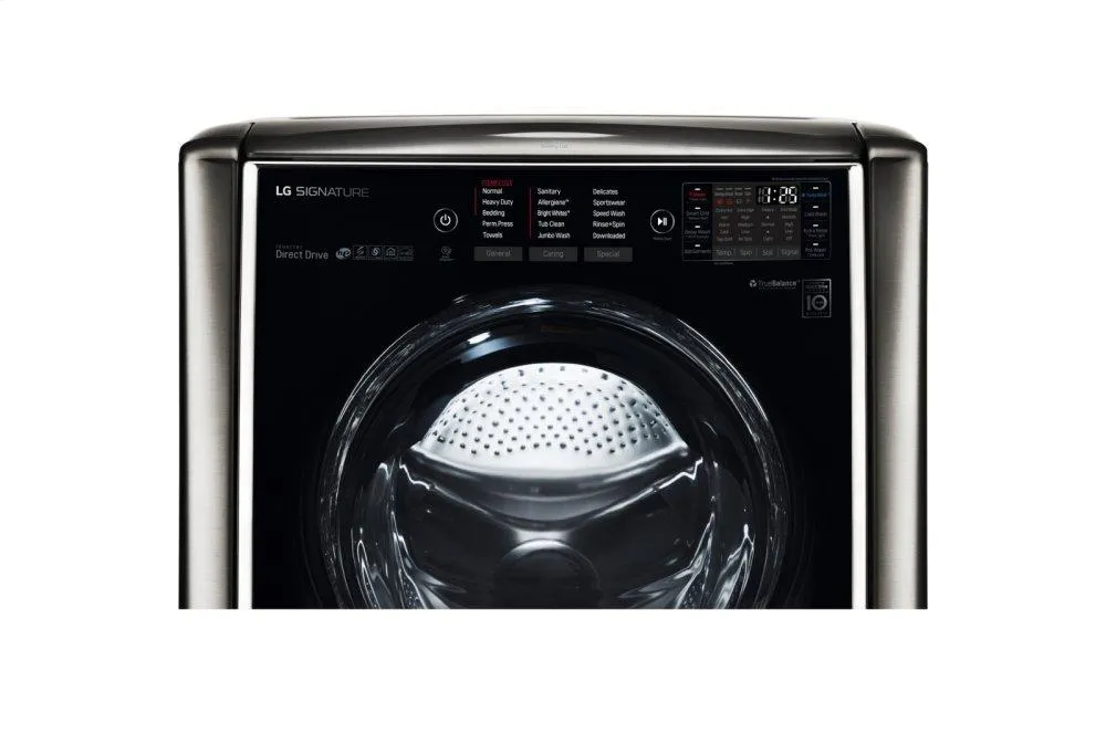 Lg WM9500HKA Lg Signature 5.8 Cu. Ft. Large Smart Wi-Fi Enabled Front Load Washer