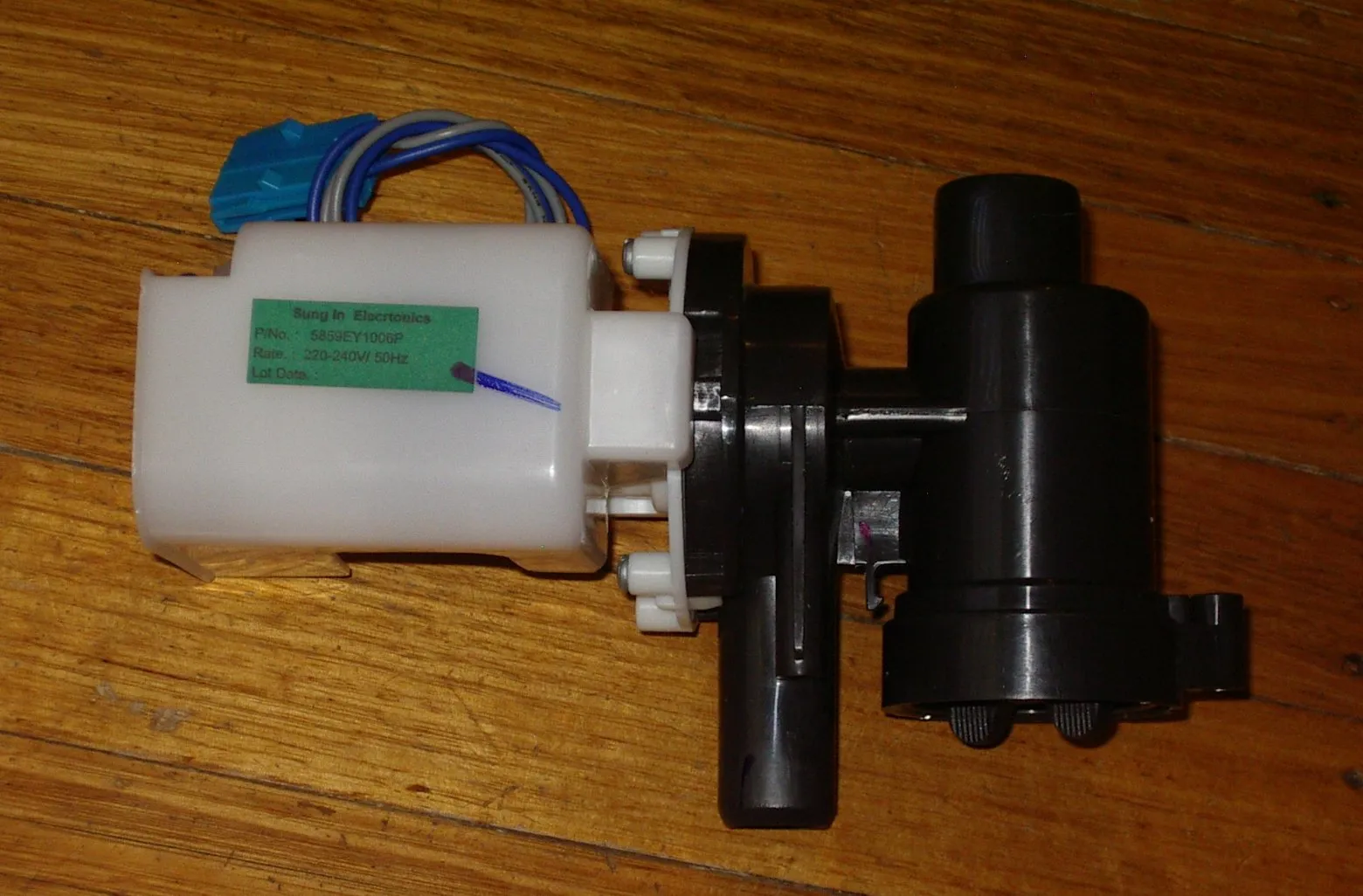 LG WT-H750 Electric Drain Pump Motor - Part # 5859EY1006P