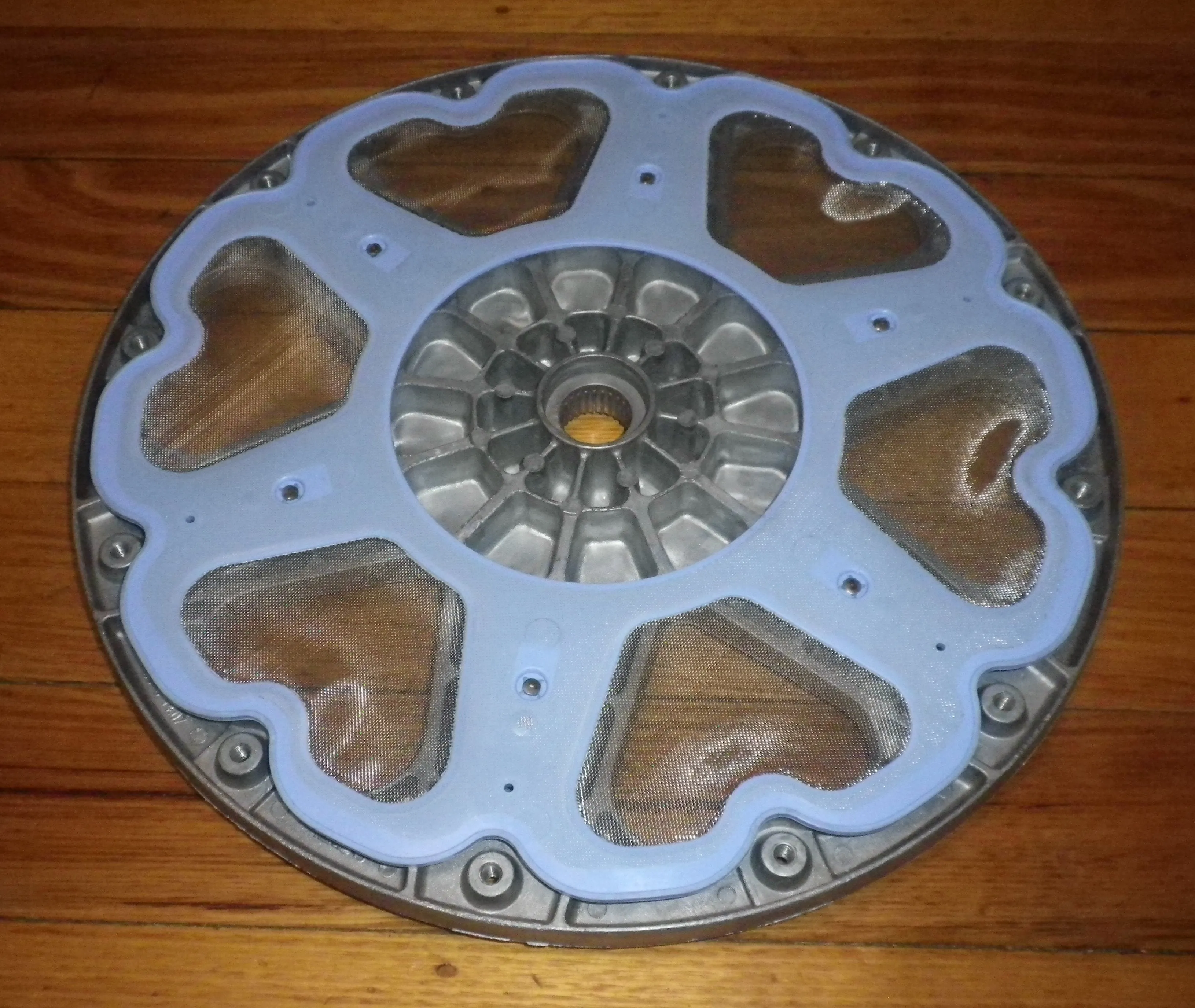 LG WT-R10686 Top Loader Inner Bowl Hub Support Plate - Part # MEL62021601