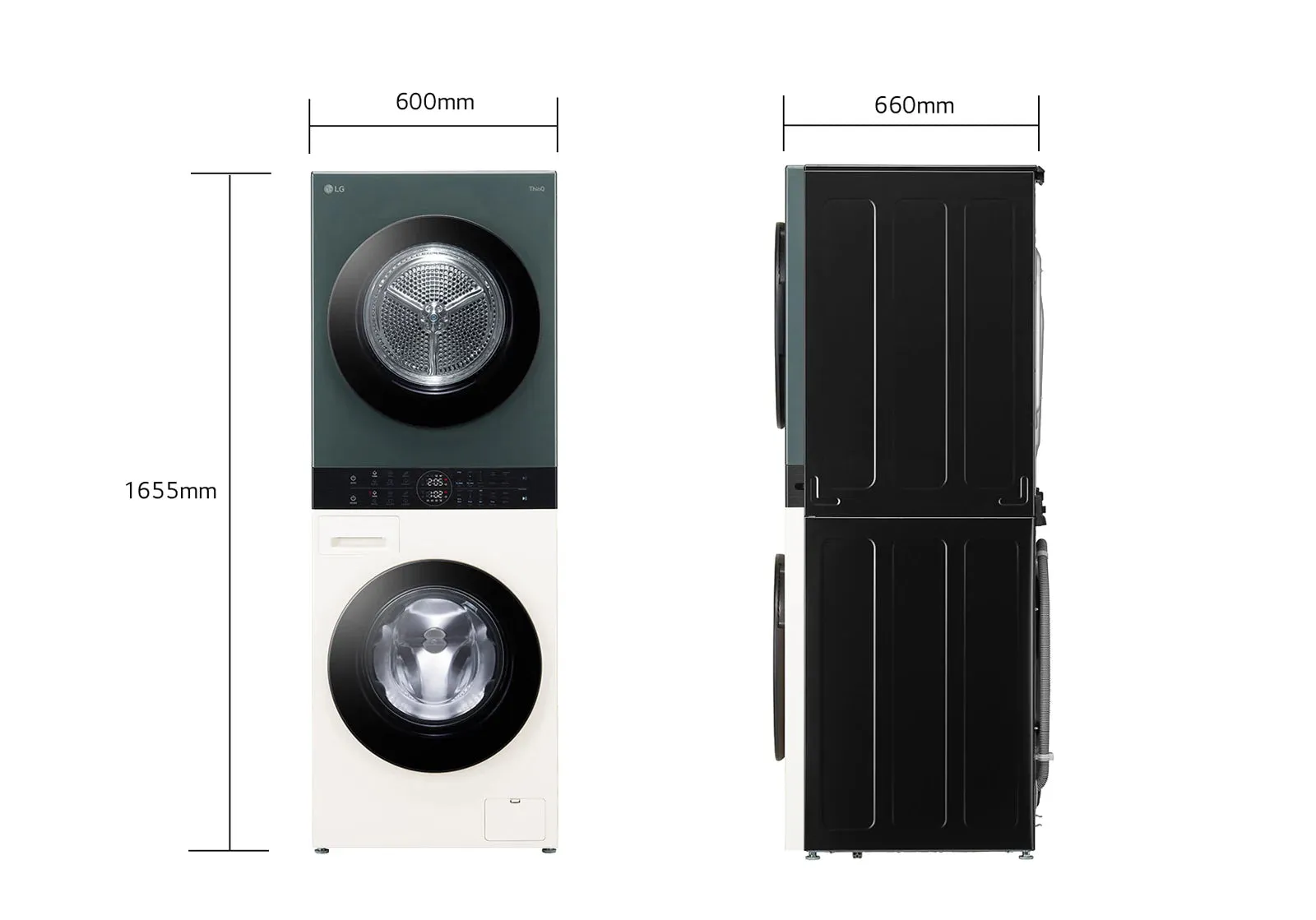 LG WT1410NHEG 14/10kg AI DD Front Load WashTower