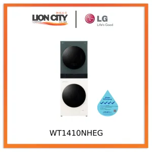 LG WT1410NHEG 14/10kg AI DD Front Load WashTower
