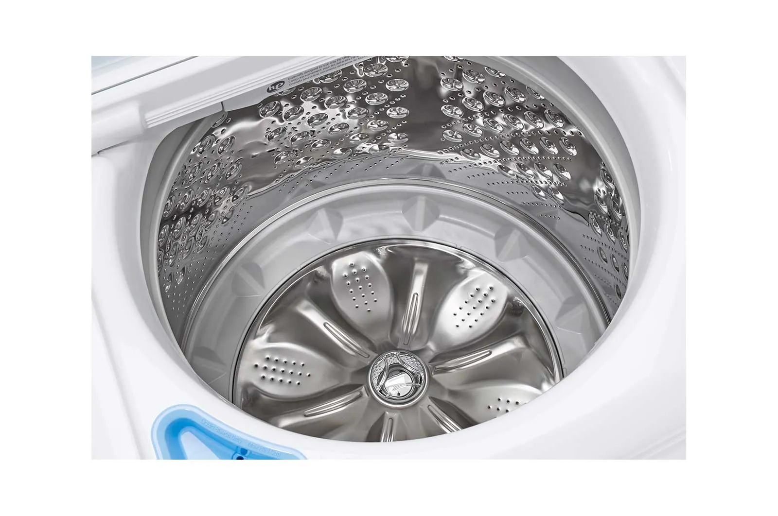 Lg WT7150CW 5.0 Cu. Ft. Mega Capacity Top Load Washer With Turbodrum&#8482; Technology