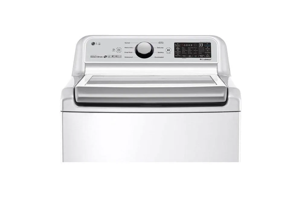Lg WT7300CW 5.0 Cu.Ft. Smart Wi-Fi Enabled Top Load Washer With Turbowash3D&#8482; Technology