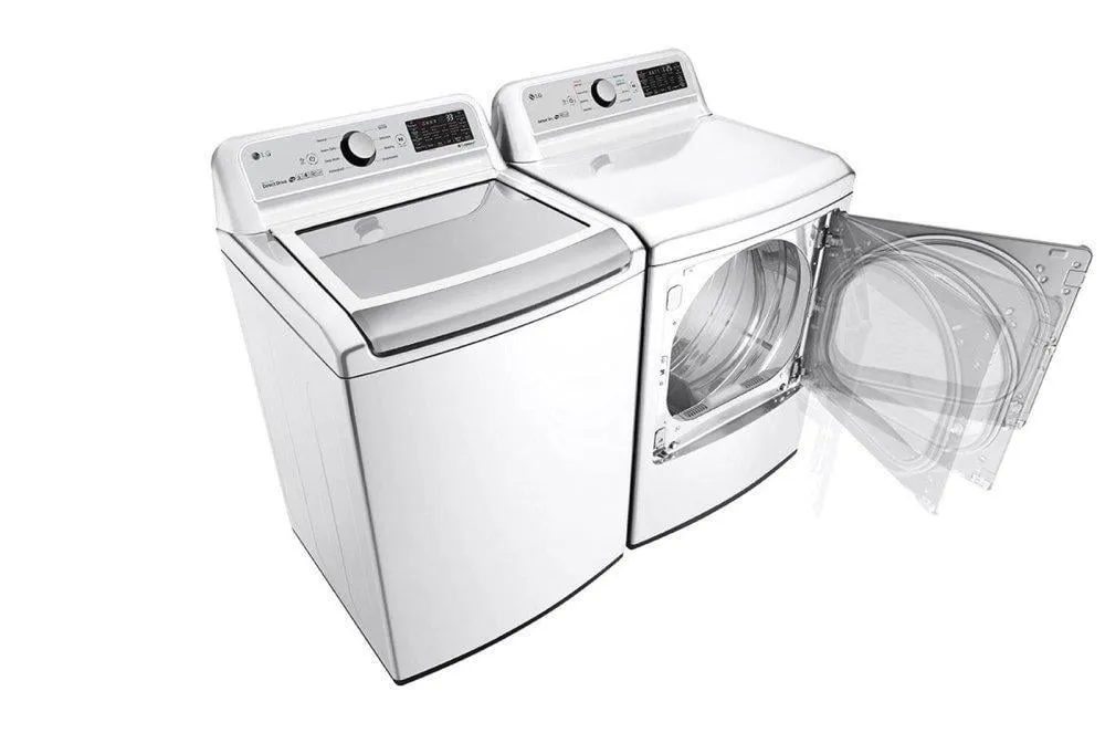 Lg WT7300CW 5.0 Cu.Ft. Smart Wi-Fi Enabled Top Load Washer With Turbowash3D&#8482; Technology