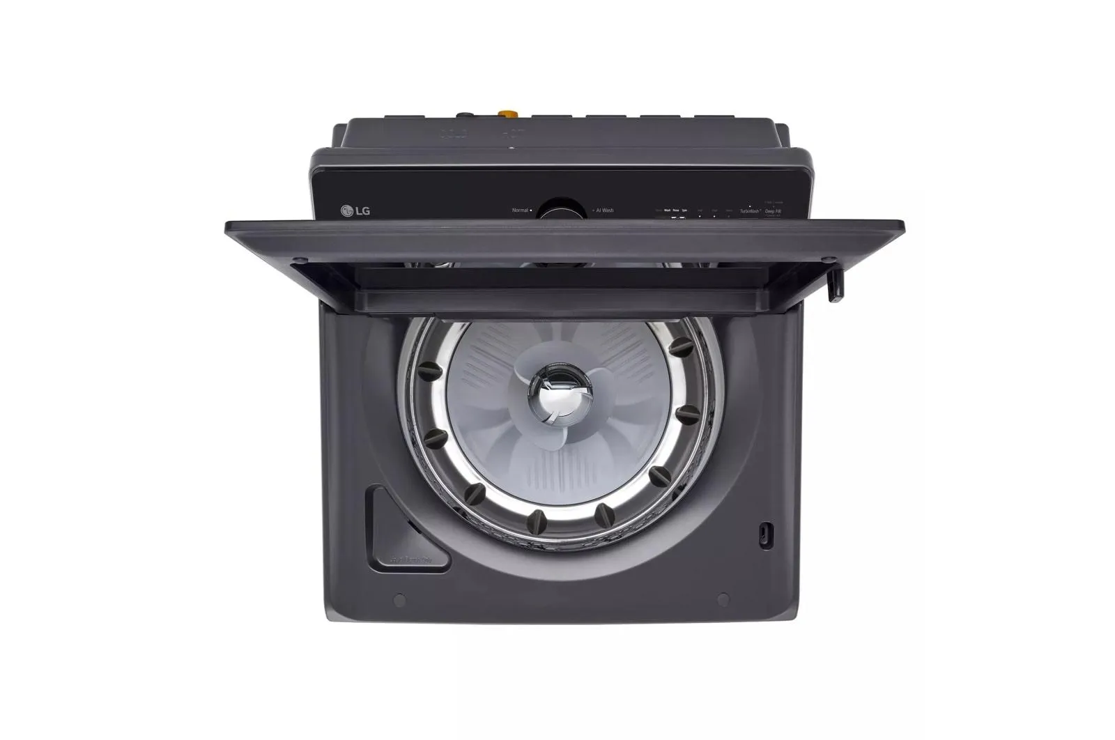 Lg WT8405CB 5.3 Cu. Ft. Mega Capacity Smart Top Load Washer With 4-Way Agitator, Easyunload&#8482; & Ai Sensing