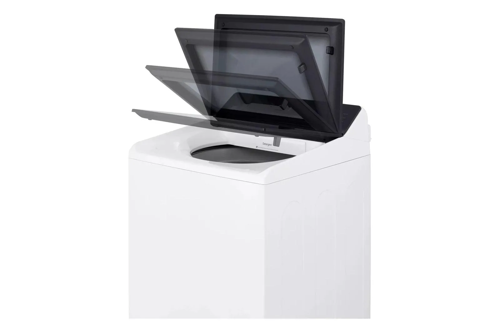 Lg WT8405CW 5.3 Cu. Ft. Mega Capacity Smart Top Load Washer With 4-Way Agitator, Easyunload&#8482; & Ai Sensing