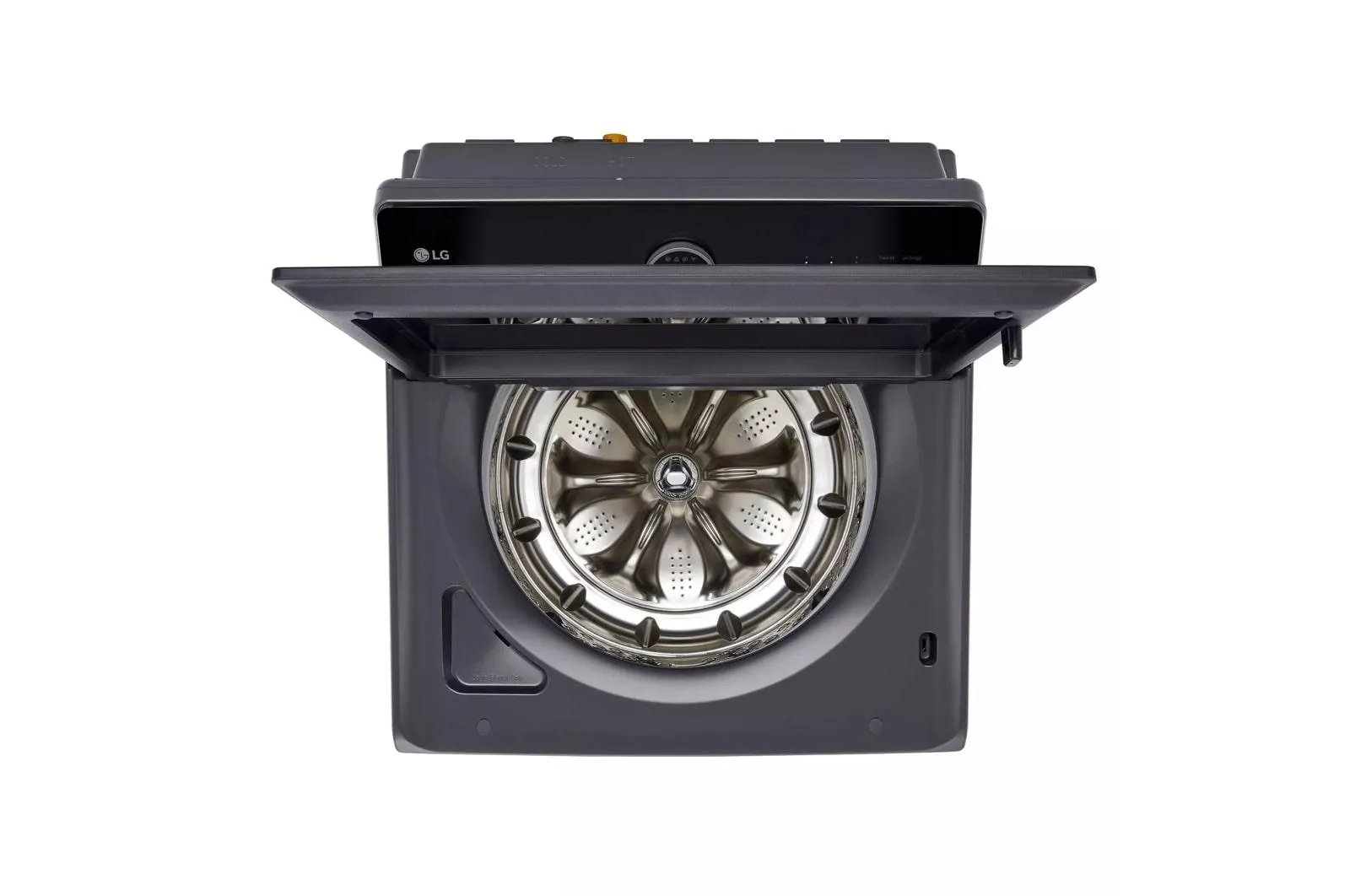 Lg WT8600CB 5.5 Cu.Ft. Mega Capacity Smart Top Load Washer With Easyunload&#8482;, Ai Sensing, Ezdispense, Water Faucet & Lcd Digital Dial Control