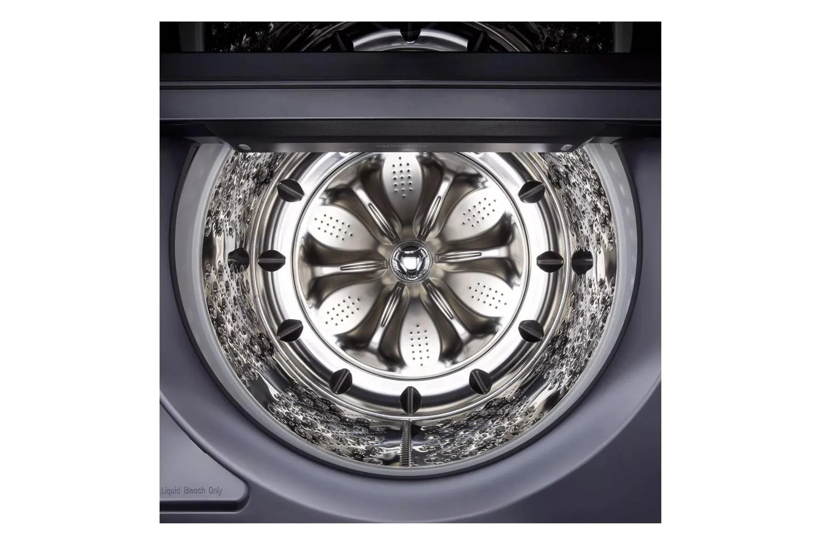 Lg WT8600CB 5.5 Cu.Ft. Mega Capacity Smart Top Load Washer With Easyunload&#8482;, Ai Sensing, Ezdispense, Water Faucet & Lcd Digital Dial Control