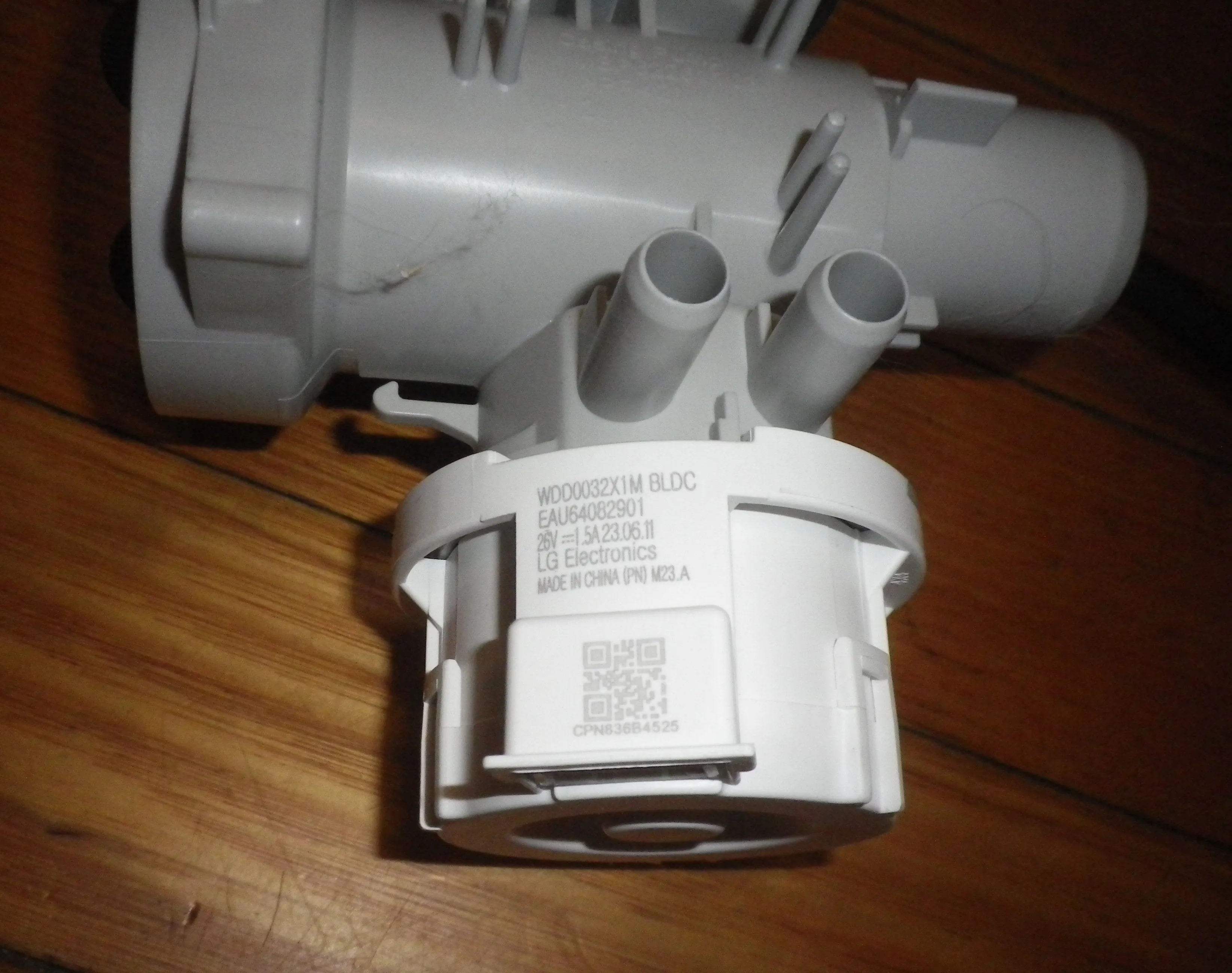 LG WXLC-1116B, WXL-1014x Electric Drain Pump Motor - Part # AHA75693404