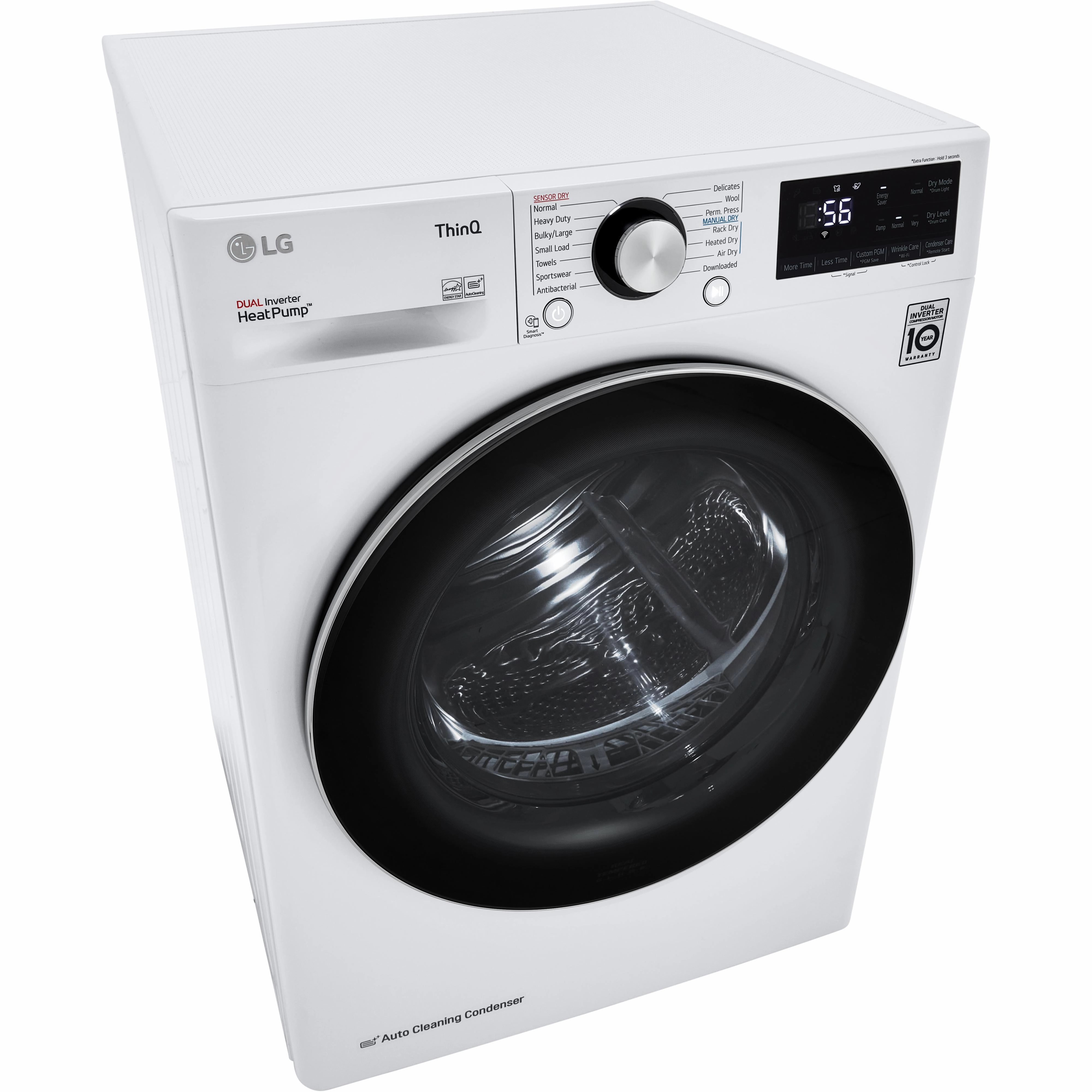 LG 4.2 cu.ft. Electric Dryer with ThinQ Technology DLHC1455W