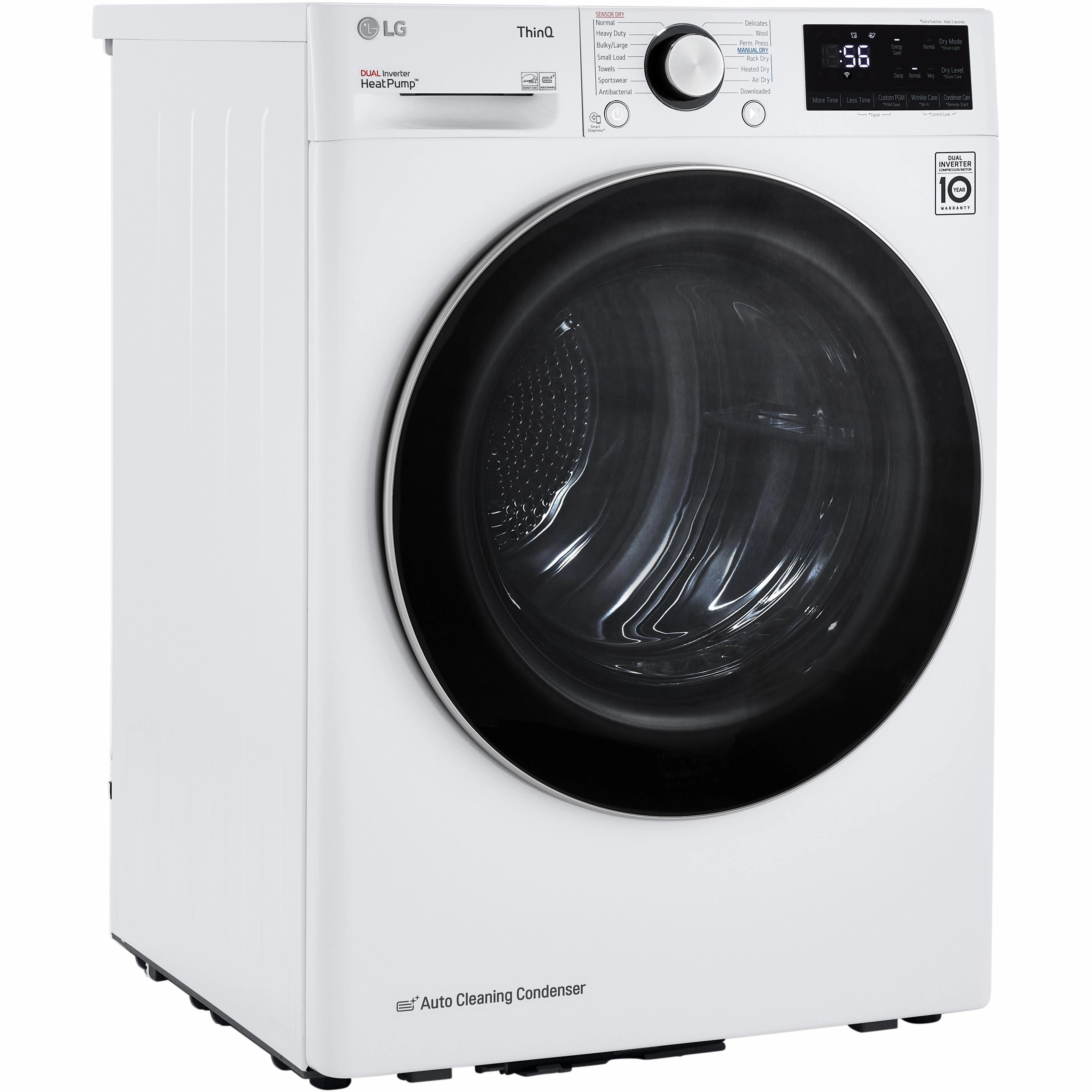 LG 4.2 cu.ft. Electric Dryer with ThinQ Technology DLHC1455W