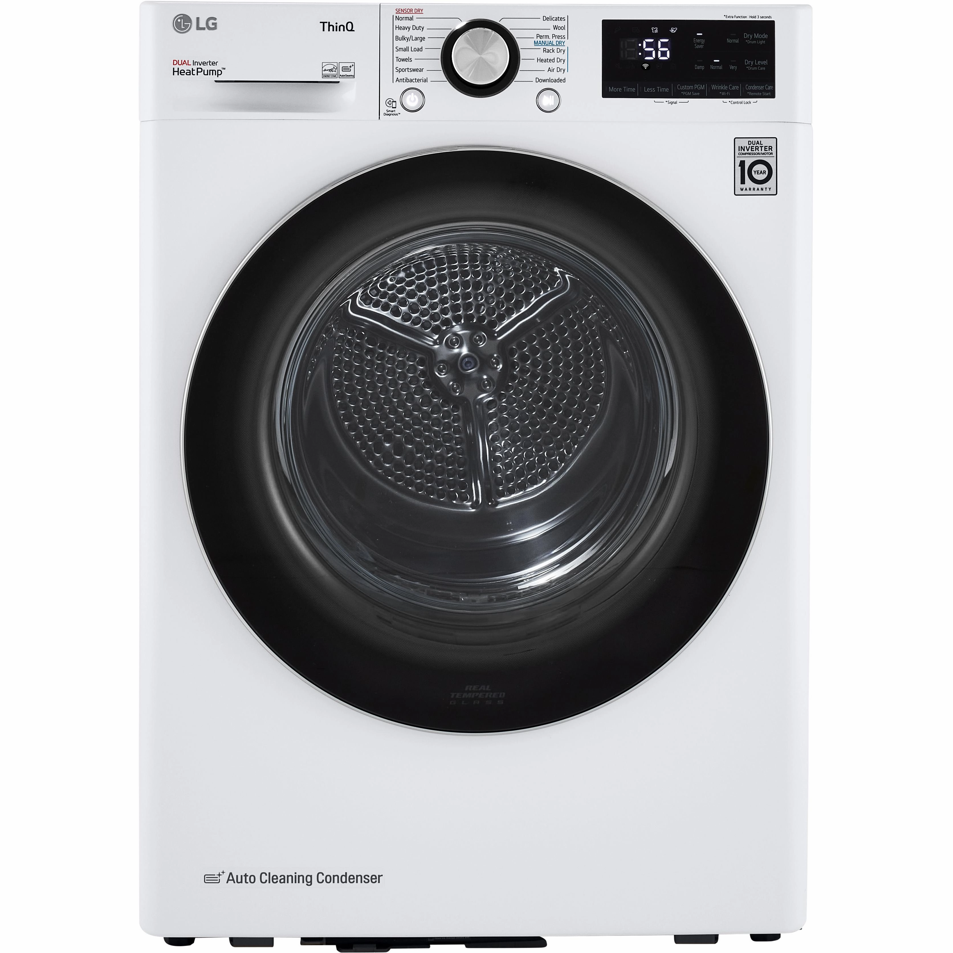 LG 4.2 cu.ft. Electric Dryer with ThinQ Technology DLHC1455W