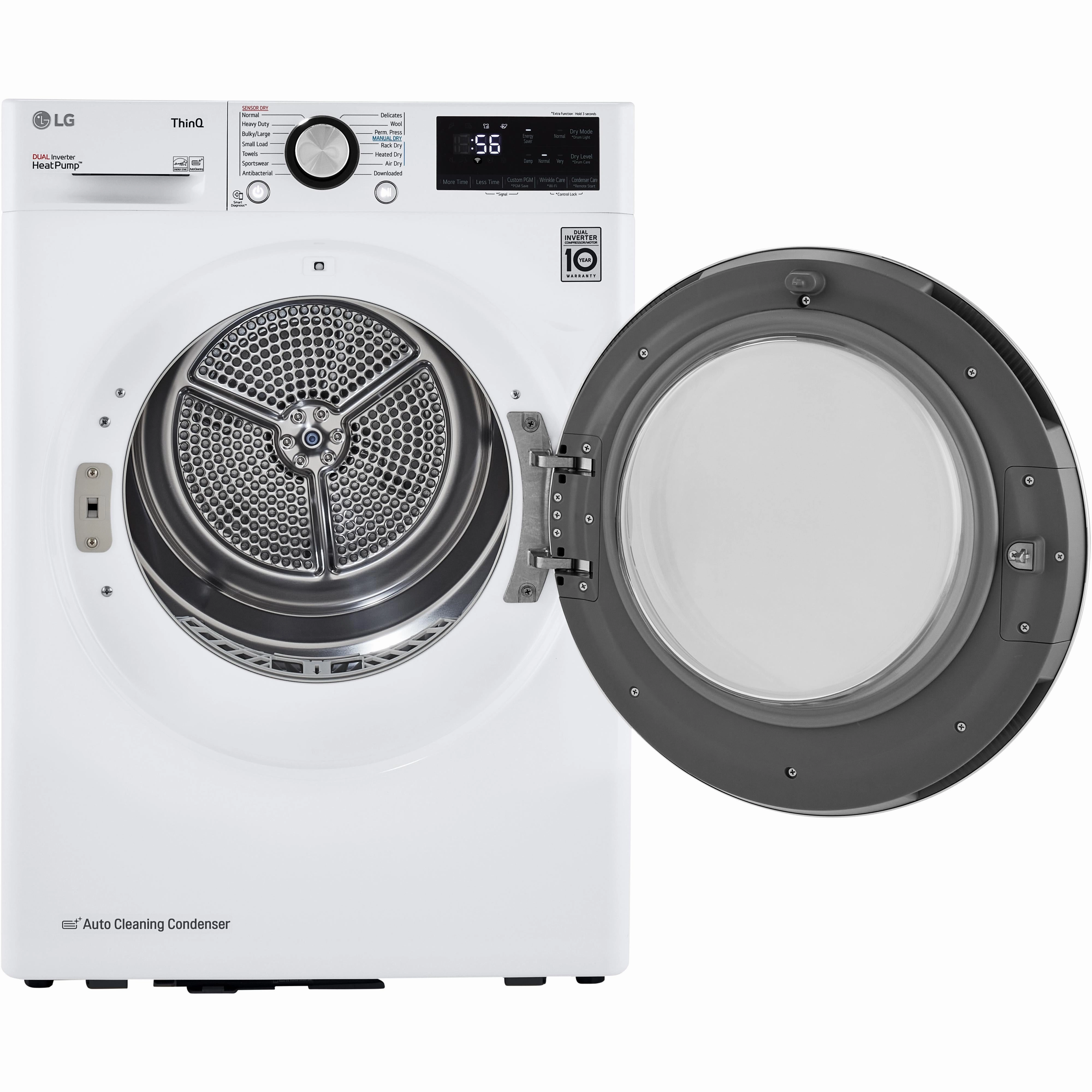 LG 4.2 cu.ft. Electric Dryer with ThinQ Technology DLHC1455W