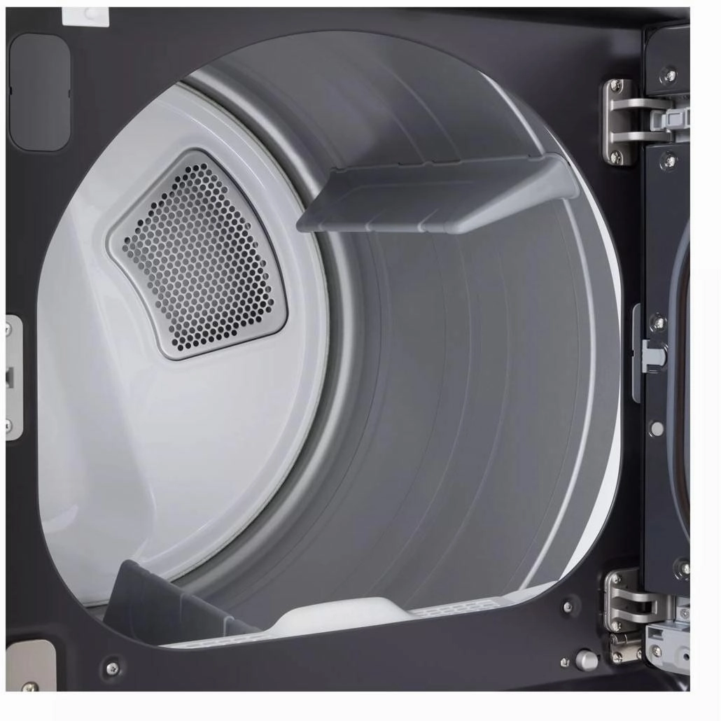 LG 7.3 cu. ft. Electric Dryer with EasyLoad Door and AI Sensing DLE8400BE